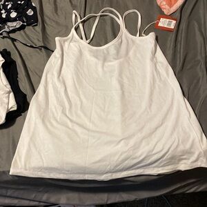 White tank top